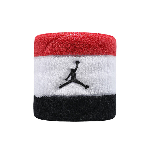 Nike wrist guard fitness badminton basketball sweat-absorbing sports wrist guard summer long wrist guard men and women thin tennis wristband AJ red white black DV4207-667