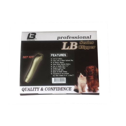 Lebi 327 pet electric clipper for shaving soles of feet and nose hair small clipper dog shaver electric shaver Lebi 327 electric clipper - blue and white