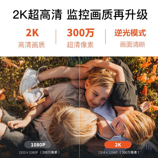 创维摄像头家用监控C20 智能家庭室内监控器360度无死角带夜视全景 手机远程监控看护器宝宝监护器