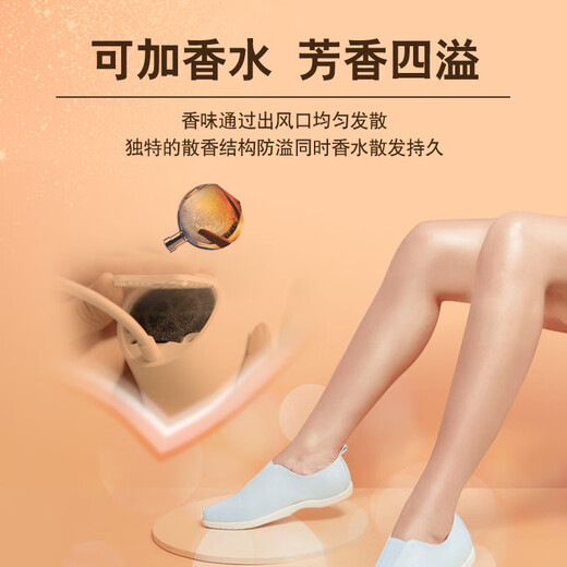 PAMLINI Shoe dryer, warm air speed drying and dehumidification, portable silent shoe dryer, winter, intelligent constant temperature 6-level adjustment, white PM10Pro magnetic levitation version