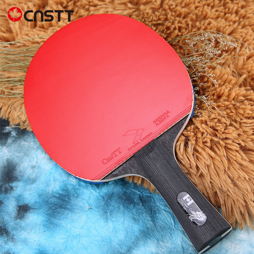 CNSTT Kestin Table Tennis Racket ABS BLADE WARRIOR DIY SLAP SLAP SLAP Table Tennis Fondé Slap Racket en caoutchouc inversé 6629 Poix courte Clai
