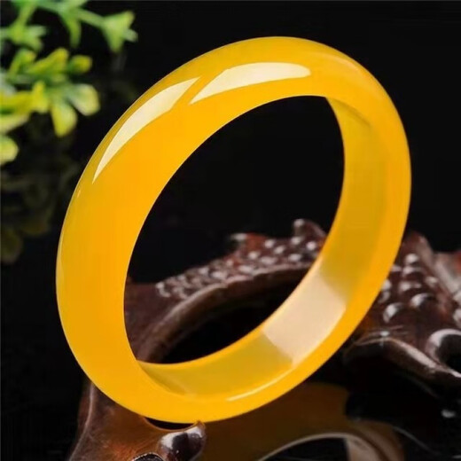 Chengyuanxiang CREORISETIN new generation raw mineral beeswax bracelet raw stone chicken fat yellow beeswax bracelet men's and women's beeswax amber bracelet 64