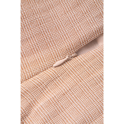 SEIFINI shopping mall same style SEIFINI square collar ruffle date dress 2024 summer new style women 3E4899941 gem brown S 155/80A