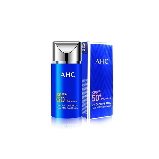 AHC South Korea AHC small blue bottle sunscreen sunscreen milk sunscreen spray isolation UV face full body sun protection oil control [hydrated and refreshing] ahc sunscreen 50ml