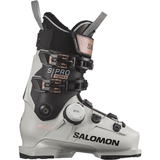 Salomon's new ski boots and ski equipment S/PRO SUPRA BOA series S_PRO SUPRA BOA 105 gray female 22_22.5