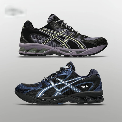 亚瑟士（asics）Gel-Nimbus 10.1复古拼接耐磨低帮跑步鞋1203A543-002 005 1203A543-002黑蓝 36