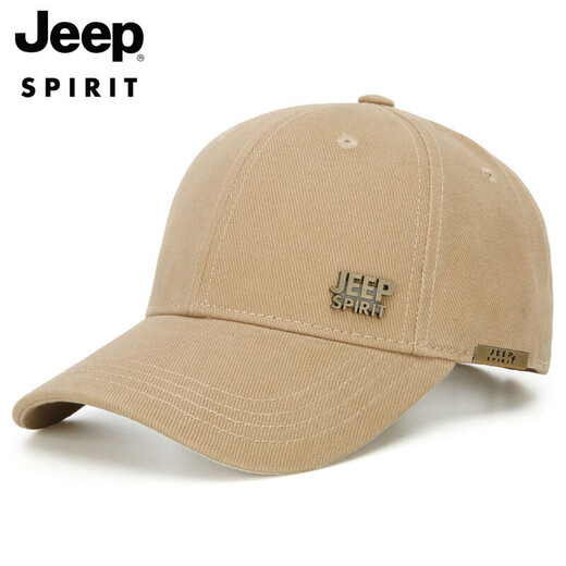 Jeep (JEEP) hat men's baseball cap four seasons trendy and versatile peaked cap for men and women casual brand men's hat