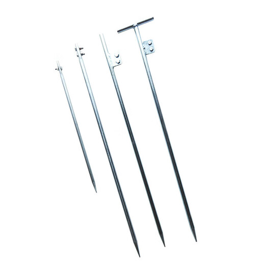 Minggu galvanized grounding pin outdoor building power engineering lightning protection grounding pile lightning rod 16mm T-shaped 80cm CS967130