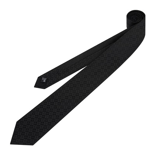 Armani (Armani) Herren Classic Logo Business Tie Geschenktüte Style Black 340075 2R612 00020