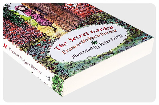 秘密花园  The Secret Garden 伯内特夫人 儿童文学经典名著 英文进口原版进口原版 英文书