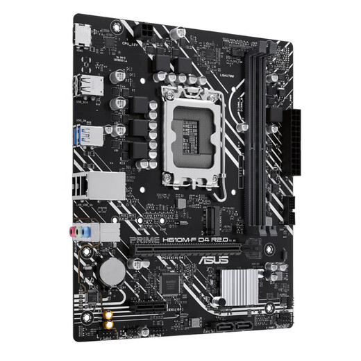 Asus (ASUS) 12th generation CPU motherboard i5 12400f 12490f 12600kf loose chip box board U set H610M-F DDR4 i5-12400F loose chip [three years of store insurance]