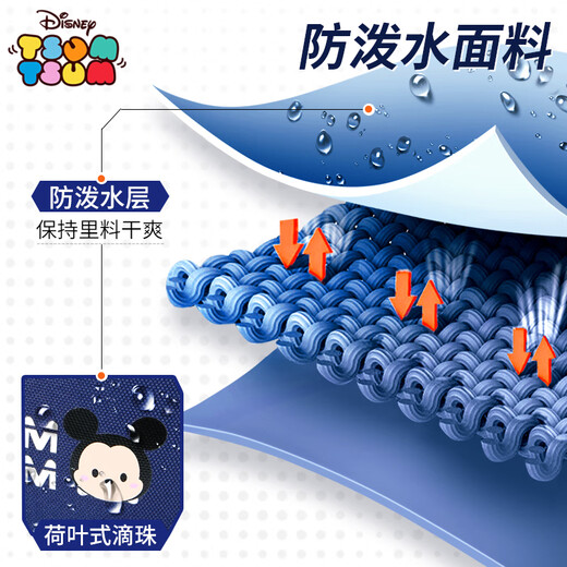 迪士尼（Disney）儿童书包小学生男孩护脊减压一到三年级大容量背包