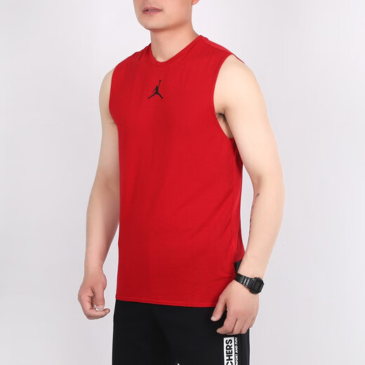 Nike (NIKE) nueva camiseta sin mangas de baloncesto JORDAN para hombre CJ6152-010 CJ4576-687 L