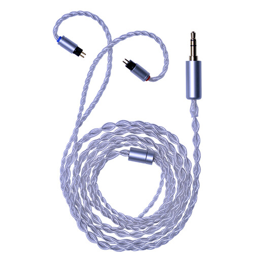 Yangse (Yongse) Sterling Silver 4.4 Écoute équilibrée Câble amélioré adapté à Senhai IE80S MMCX SE846 Water Moon Rain KXXS0.78 Yinqueie100Pro IE200 / 300 Câble audio 3.5 STREEO SENHAI IE80 Série - Veuillez laisser un message pour les écouteurs stéréo
