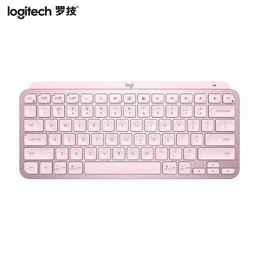 Logitech Master Series MX Keys Mini Simple Wireless Bluetooth Keyboard High-end Office Keyboard Desktop Laptop Keyboard Smart Backlight Fashion Ultra-Thin Keys Mini+LIFT Ergonomic Mouse Pink