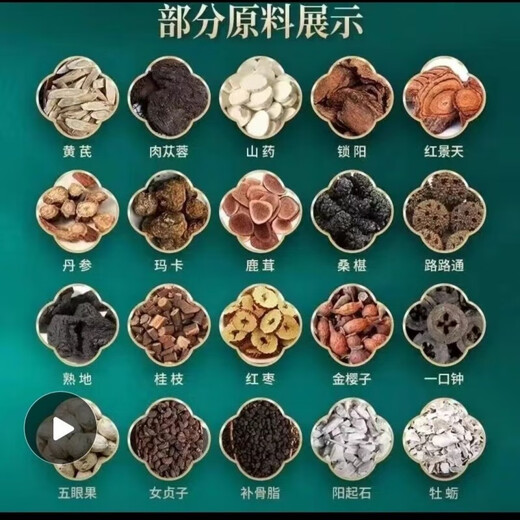 北京同仁堂原料正宗强阳泡酒料药材十全大补人参鹿茸枸杞配方材料特价劲酒 一件300克泡10斤酒持久