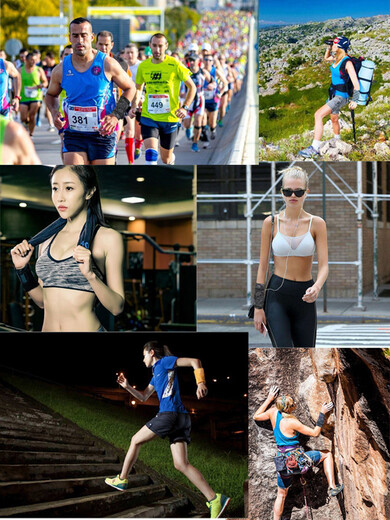 IGIFTFIRE hand bowl mobile phone cover jogging equipment wrist mobile phone bag Apple arm wrist bag bag sweat towel running arm bag sports mobile phone wrist cover for men and women K03 plant pattern weight 131 to 180 recommended size M