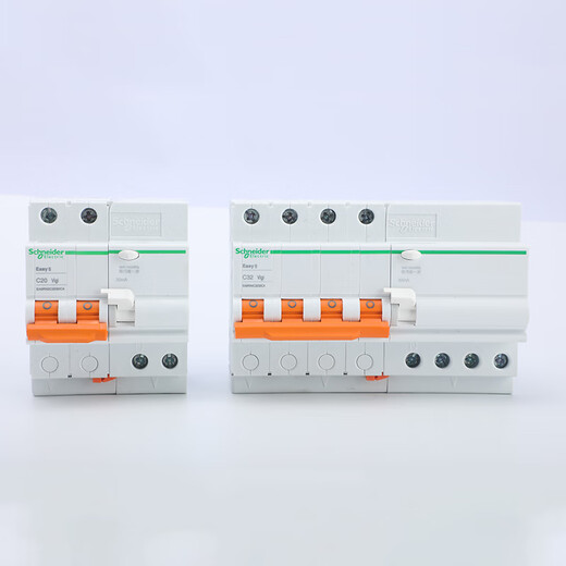 施耐德电气E9小型漏电EA9R保护器234P12532A家用配电箱 10A 2P