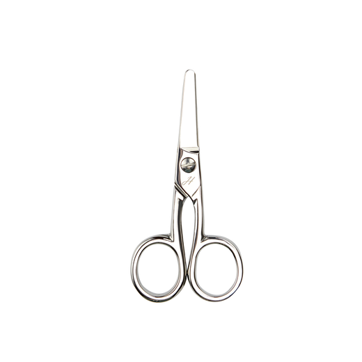 There are two all-steel exquisite scissors, handmade scissors, children's safety scissors, exquisite stainless steel, special office scissors, 4 inches, all steel color, 12CM