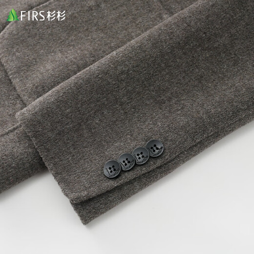 Shanshan sheep wool double-sided woolen suit men's autumn and winter business casual woolen woolen suit coat coat single suit men's clothing