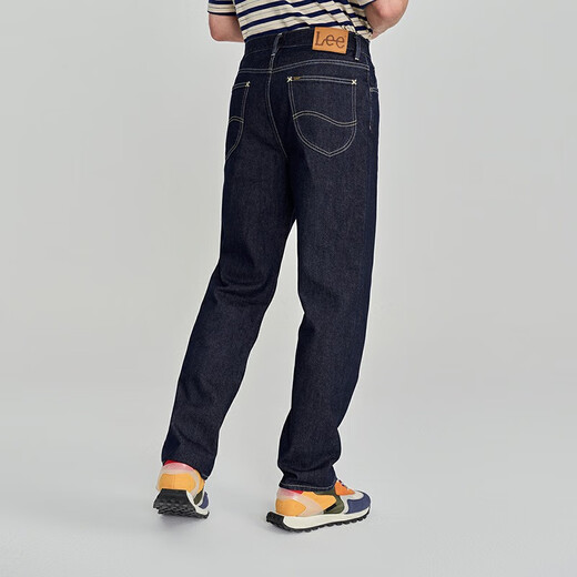 Lee【张凌赫代言】商场同款753舒适直筒清水洗男牛仔裤休闲显瘦潮 清水洗（裤长31） 36