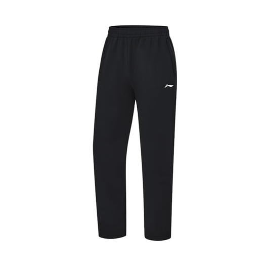 Li Ning sweatpants men's 2023 winter new fitness series straight warm plus fleece casual versatile slut pants AKLT795 AKLT795-3 black L/175