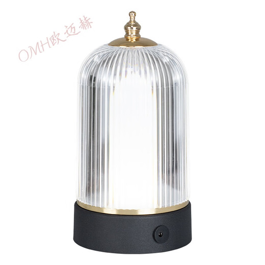 欧迈赫（OUMAIHE）酒吧台灯充电LED吧台灯桌面灯小夜灯创意餐厅清吧桌灯酒吧氛围灯 手+三色光+充电器(触摸开关) 调光开关