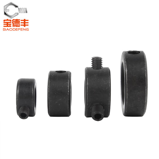 Baodefeng shaft end locking retaining ring optical shaft fixed ring bearing limit stop ring stop ring positioning limit ring GB884 M95x128x22x aperture m12 1 set