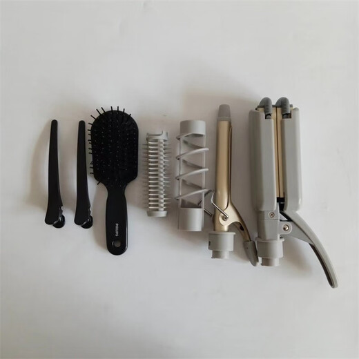 Philips/Philips HP4698 Hair Styling Kit Straightening Clips and Curling Wands for Big Wave Style