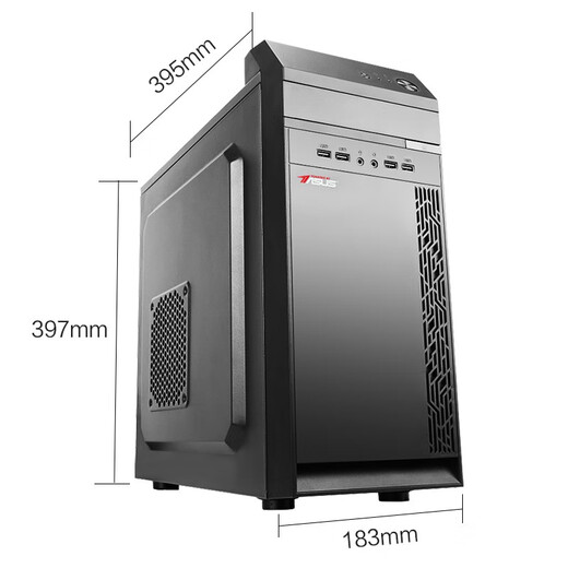 ASUS office host 12490F 12600KF HDMI quad screen stock trading home office game desktop computer host designer computer DIY assembly computer complete machine configuration three 12600KF 32G 1TB WIFI single host