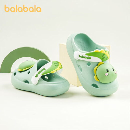 Balabala Baby Croc Shoes Children's Slippers Summer Soft Sole Non-Slip Bath Baby Toddler Indoor Household Boys' Slippers