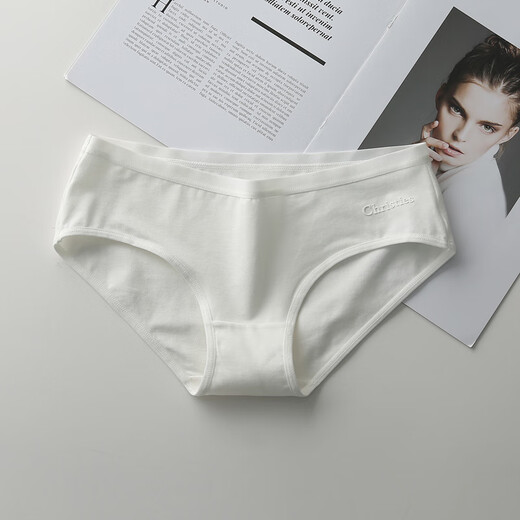 Christies Frauenunterwäsche Frauen reine wotwolle antibakteriell markless niedrige Taille Pure White Girls Sommer Dünne Frauenunterwäsche