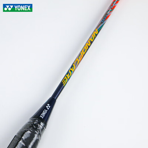 
YONEX YONEX Badminton Racket Rapid Light Series NF-AEX Lightweight High-Elastic All-Carbon Ultra-Light Badminton Racket Training NF-FEX Navy/Orange 702 4U5