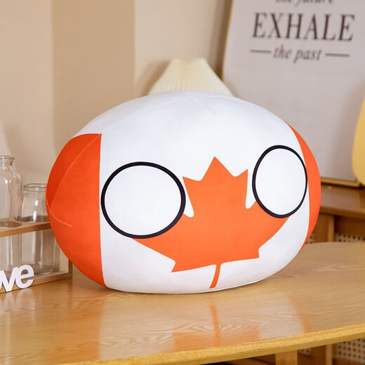 Shantou Lincun Poland Ball Jumping Ball Poland Ball National Ball Creative Cartoon Plush Toy Anime Peripheral Genshin Impact Customized China-Big Eye 10/cm0.03kg