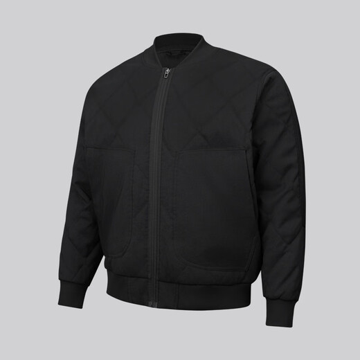 Lululemon丨Diamond-Quilted Men's Diamond-Quilted Bomber Jacket LM4ARKS Black L