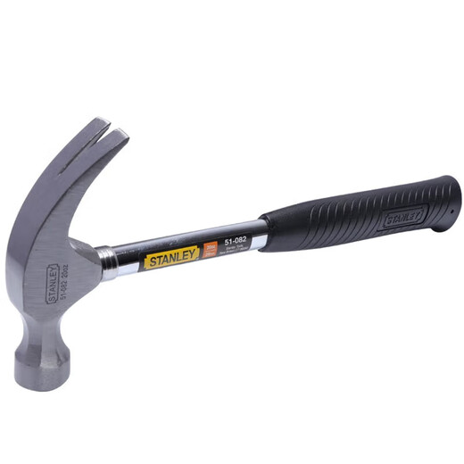Stanley (STANLEY) hammer steel handle claw hammer woodworking hammer hand hammer nail hammer installation hammer decoration tool 20oz 335mm 51-082-23