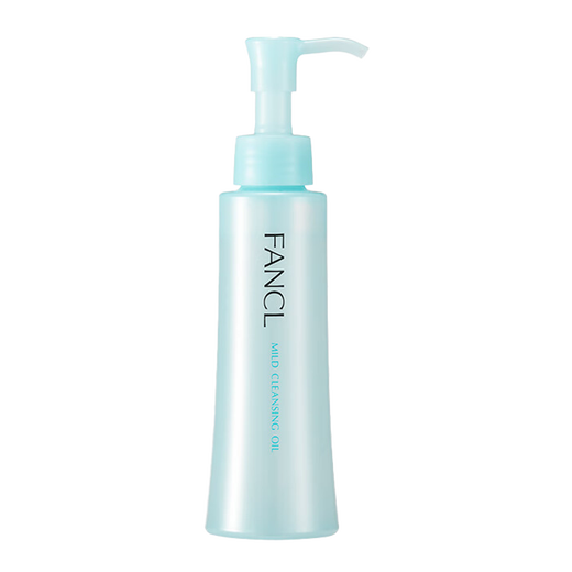 FANCL Nano Cleansing Oil 120ml*2 Cleansing Milk gently removes makeup and cleans pores for sensitive skin.