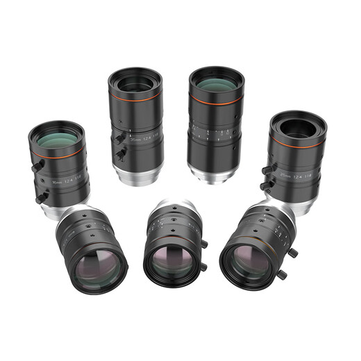 Guanqi Industrial Camera Fa Lens HD Pixel CMOS Vision Detection Lens Low Deformity 35mm Fixed Focus MVL-HF3524M-10MP