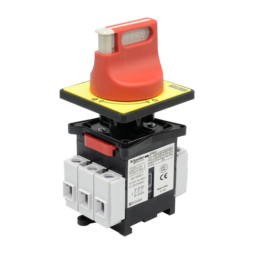 Schneider Elektrischer Last -Isolationsschalter Tripol Distribution Cabinet Power Conversion Switch VCD0C 25A Körper + Griff 690 V