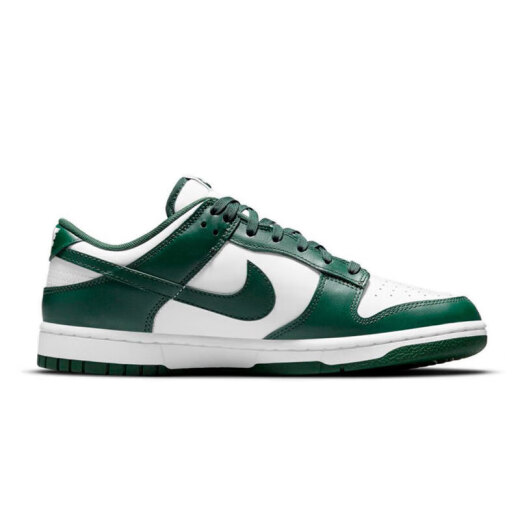 Nike (Nike) Dunk Low Retro blanc et vert, sans glissement et résistant à l'usure, confortable et polyvalent, Chaussures décontractées pour hommes DD1391-101 41