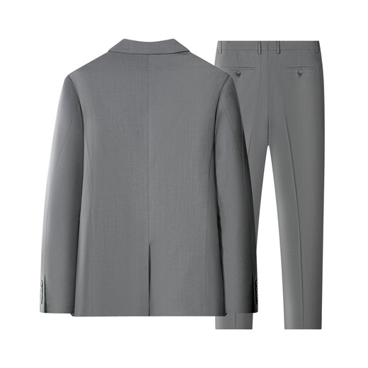 Shanshan suit men's four-season business anti-wrinkle wear-resistant formal two-piece suit groom and best man wedding professional suit