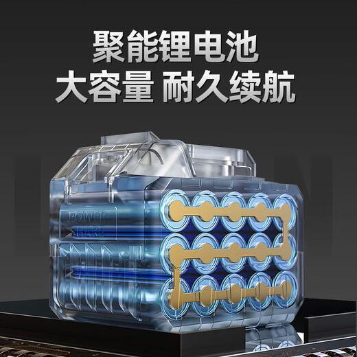 German brushless lithium electric chainsaw portable logging saw household chain saw tree multifunctional small handheld electric chain saw 12-inch brushless motor/high power 12-inch German brushless 99900H/2 electric 2 chain