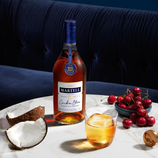 马爹利（Martell）蓝带XO 法国进口 干邑白兰地 洋酒烈酒 商务宴请送礼 蓝带XO 1000mL 1瓶