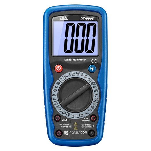 
Huashengchang (CEM) multi-function digital multimeter industrial household maintenance and maintenance multi-purpose digital display DT-9905 digital multimeter