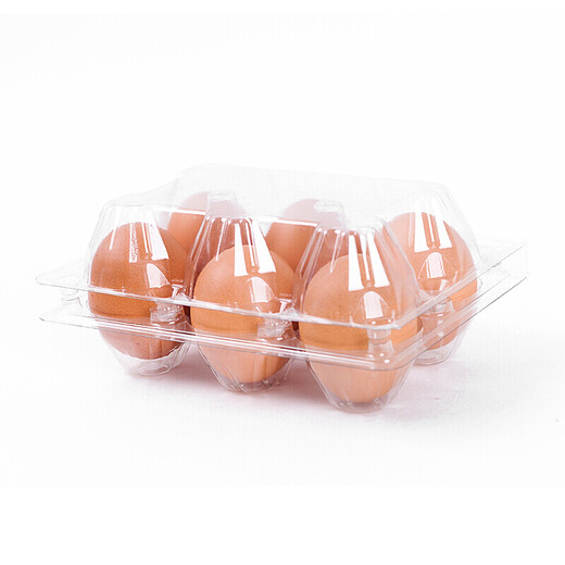 Haiyanzhitian multiple egg trays, disposable egg plastic boxes, transparent egg packaging boxes, egg trays, egg boxes, 100 pieces of 4 egg trays