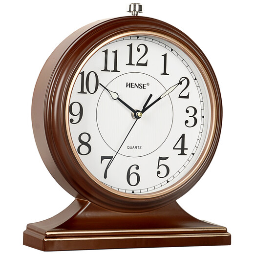 Hanshi (Hense) desk clock desktop clock living room bedroom desk clock creative luminous display sitting clock desktop quartz clock HD22