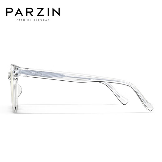 帕森（PARZIN） 防蓝光眼镜男 素颜护目眼镜轻商务防辐射眼镜女 PZ15810 透明白