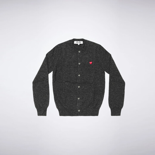 Comme des garcons spiel CDG Kawakubo Rei stickte Mini Liebe Wolle Strickjacken Stricker Pullover Männer und Frauen Mantel Ehepaar Männer Schwarz Mini Herz L (175) Männer