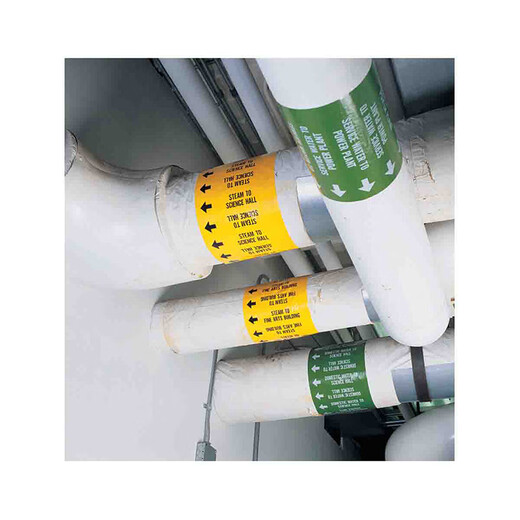 BRADY BBP85 printer tape 10 inch B-595 indoor and outdoor ethylene tape Pipe marking Safety warning 13563