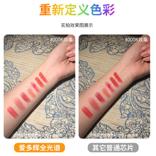 爱多辉明装筒灯射灯led天花灯免开孔家用圆形吸顶式玄关走道卧室6223 新升级60°筒灯-12w黑色款3500k